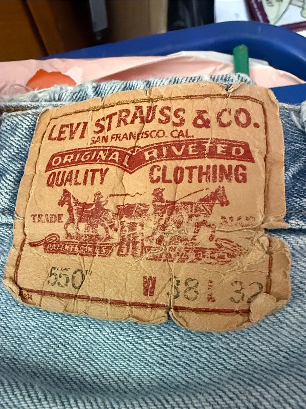 Levi's Light Blue Straight-Leg Men's Jeans